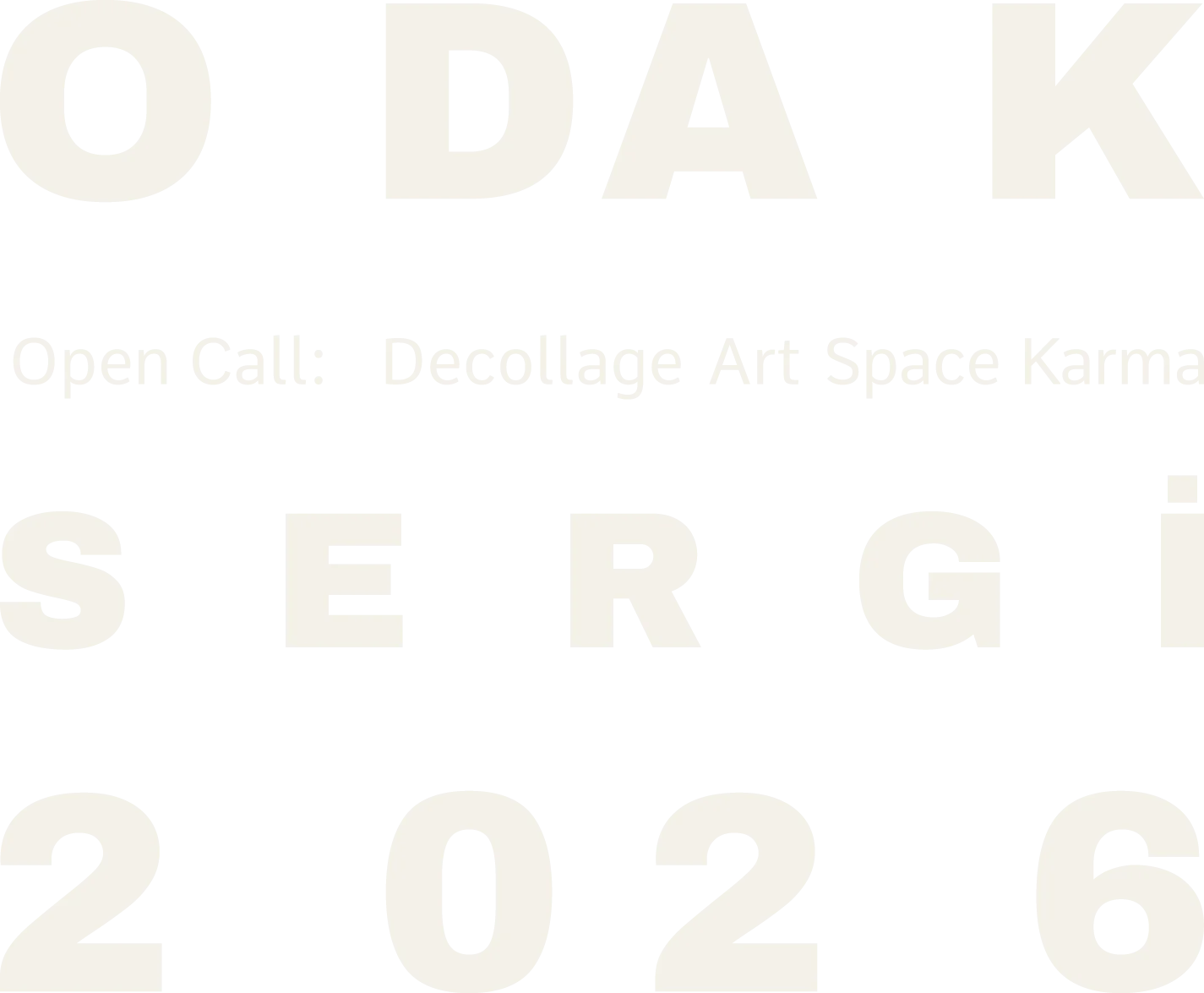 Odak Sergi 2026 logosu